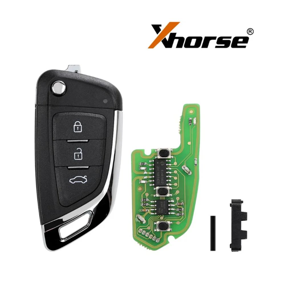 10pcs/lot Xhorse Universal Remote Key Fob Knife Style XKKF03EN for VVDI Key Tool