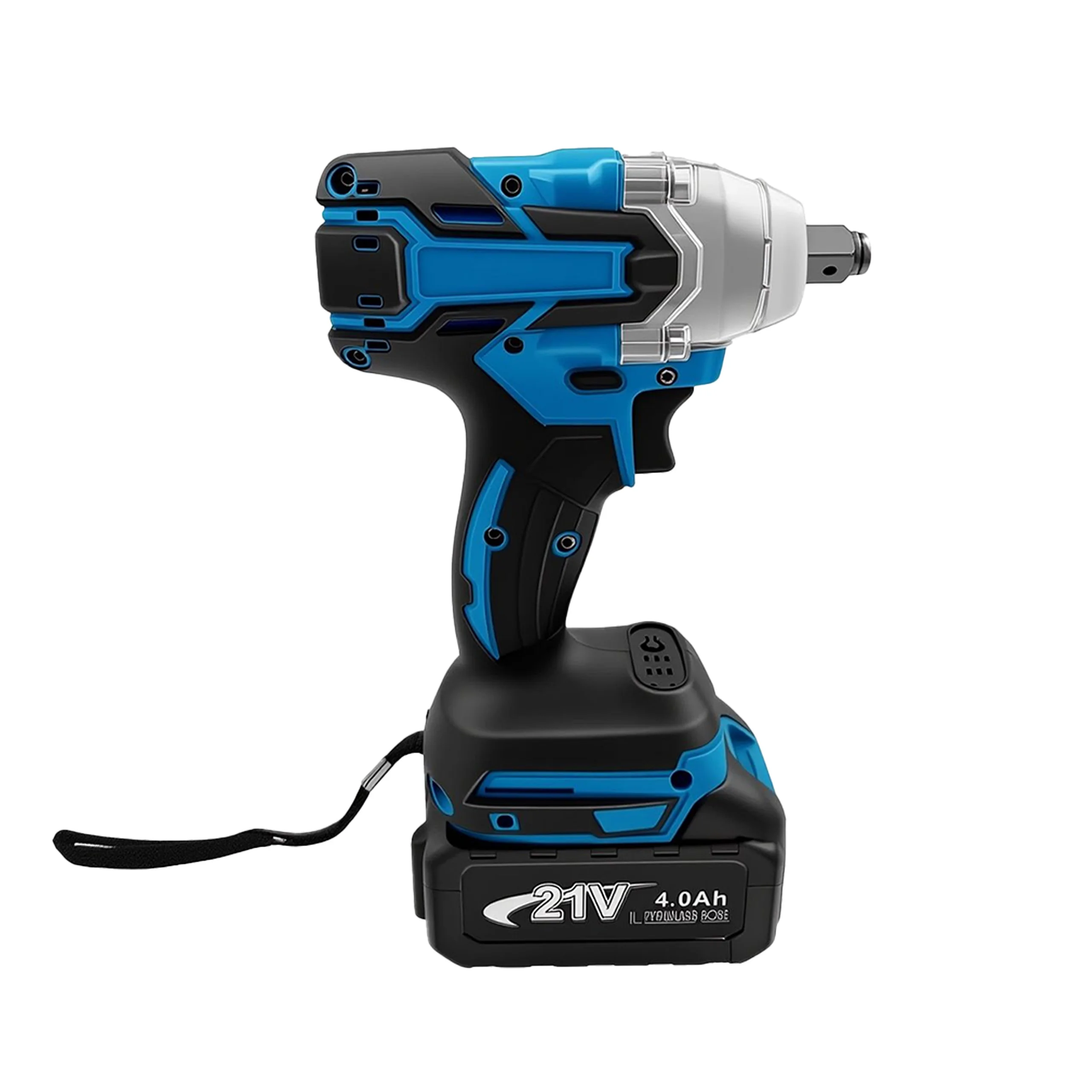 Mini Portable Impact Wrench 1/2 Drive Impact Wrench Tool Set Cordless Rechargeable Screwdriver