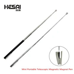 Mini Draagbare Telescopische Magnetische Magneet Pen Handige Tool Capaciteit Voor Picking Up Moer Bout Uitschuifbare Pickup Staaf Stok