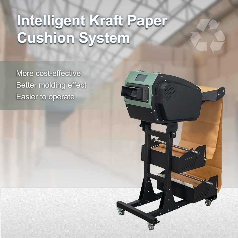 حار بيع حل التغليف الصناعي عازلة الفراغ ملء وسادة كرافت ورقة وسادة هاين