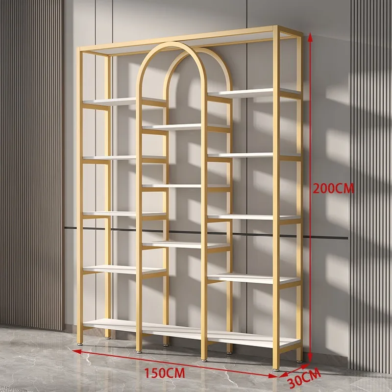 Custom.Hot Sales Cosmetic Store Display Stands Customized Retail Shop Metallic Duty Display Racks Steel Display Rack