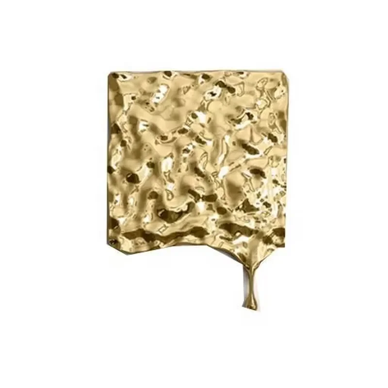 Hot Selling Colourful Rectangle Creative Wall Decor Abstract Metal Wall Art Home Decor
