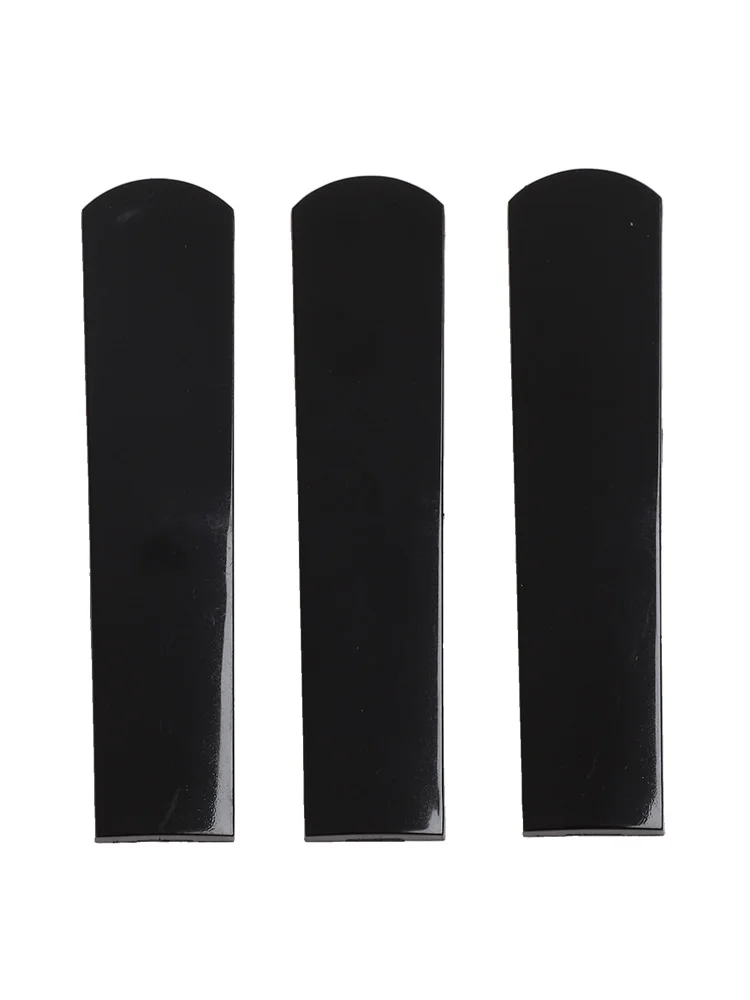 Saxophone Reeds for woodwind 2.5 Strength 3Pcs 72*15*3mm Accessory Black/White/Grey Parts Reed Resin Plastic Brand New