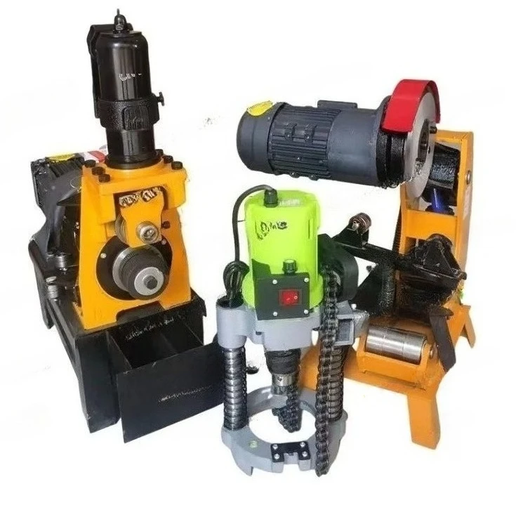 

Stainless Steel Metal Iron Aluminum Tube Connection Pipe Roll Grooving Groover Pipe Cutting Cutter Machine