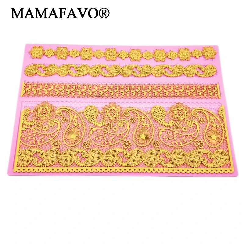 Spiral Pattern Silicone Mold Lace Mat Fondant Mould Cake Decorating Tool Chocolate, Gumpastes Mold, Sugarcraft Kitchenware K492