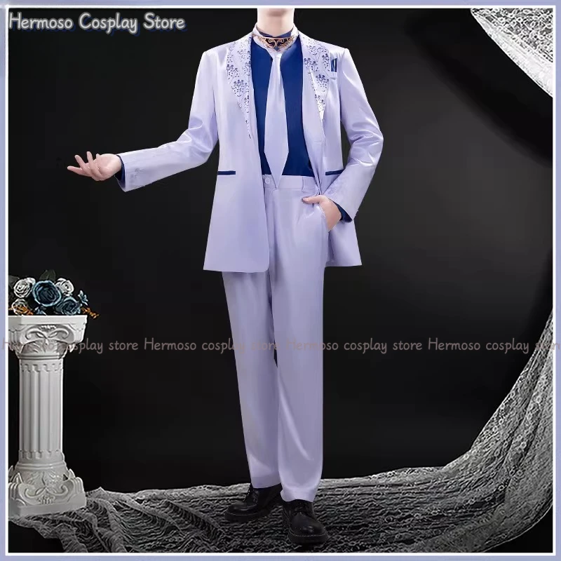

VTuber Xiao Liu Prism Heart June Bride Cosplay Costume Cos Game Anime Party Uniform Hallowen Play Role Clothes Clothing Set
