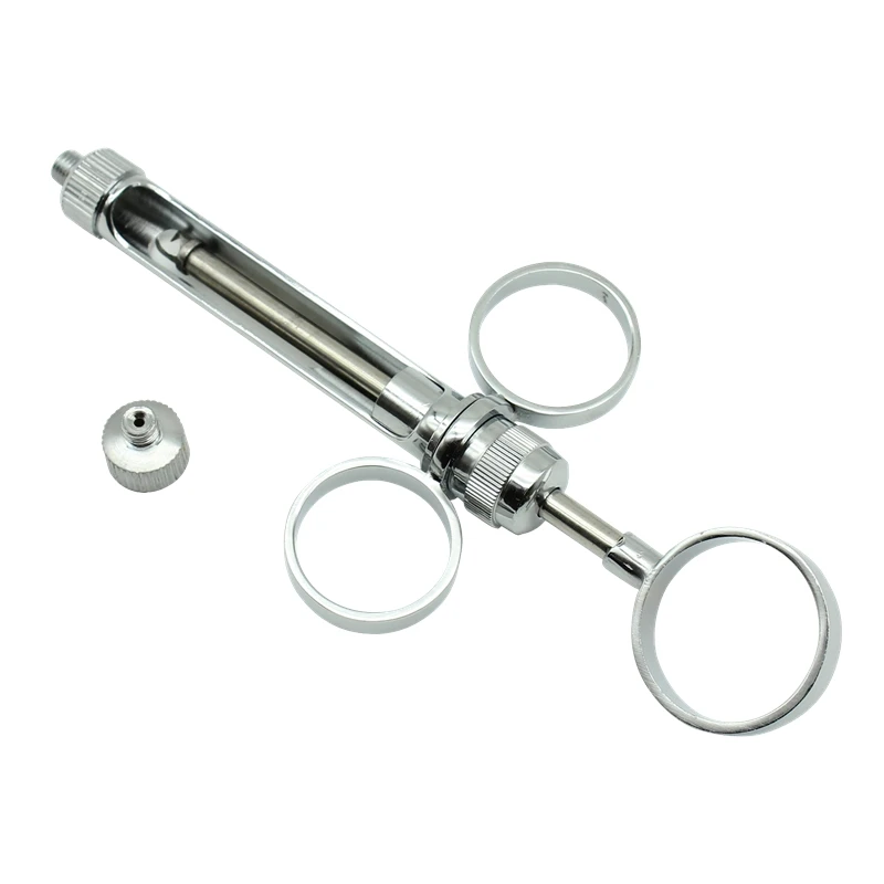 Dental Stainless Steel Intraligamental Syringe Pen-Style Aspirating Dental Surgical Instrument Dentist Injector Tool