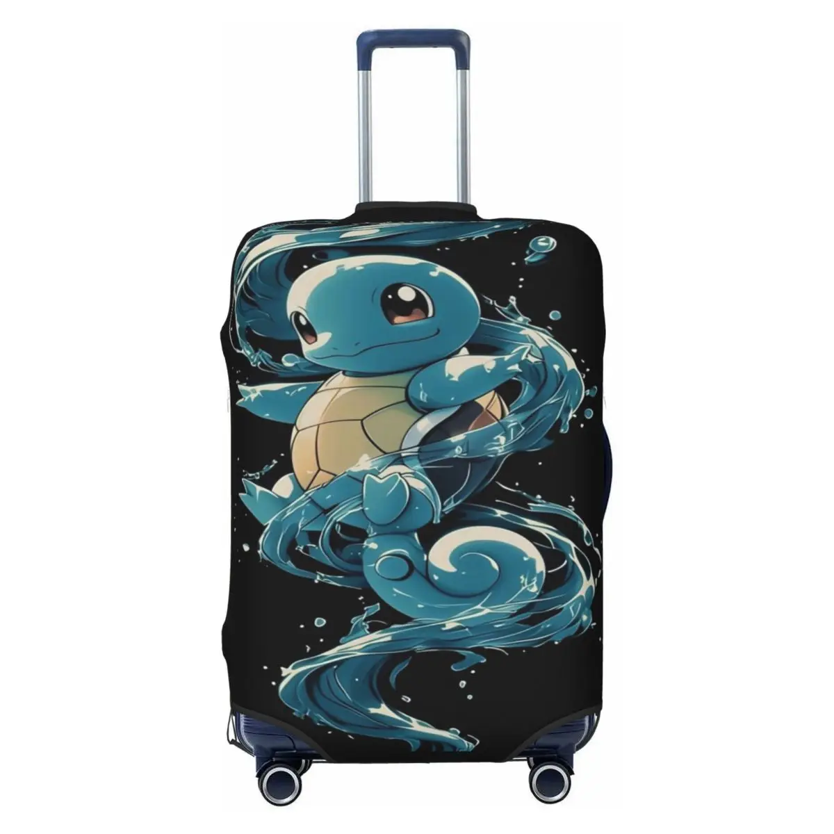 

Custom Squirtles Cartoon Luggage Cover Elastic Travel Suitcase Protective Covers Suit For 18-32 inch