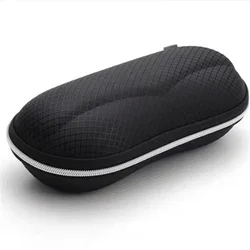 NEW Unisex Protective Glasses Box Sunglasses Hard Case Travel Protective Glasses Bag Black Portable Accessories Zipper Box