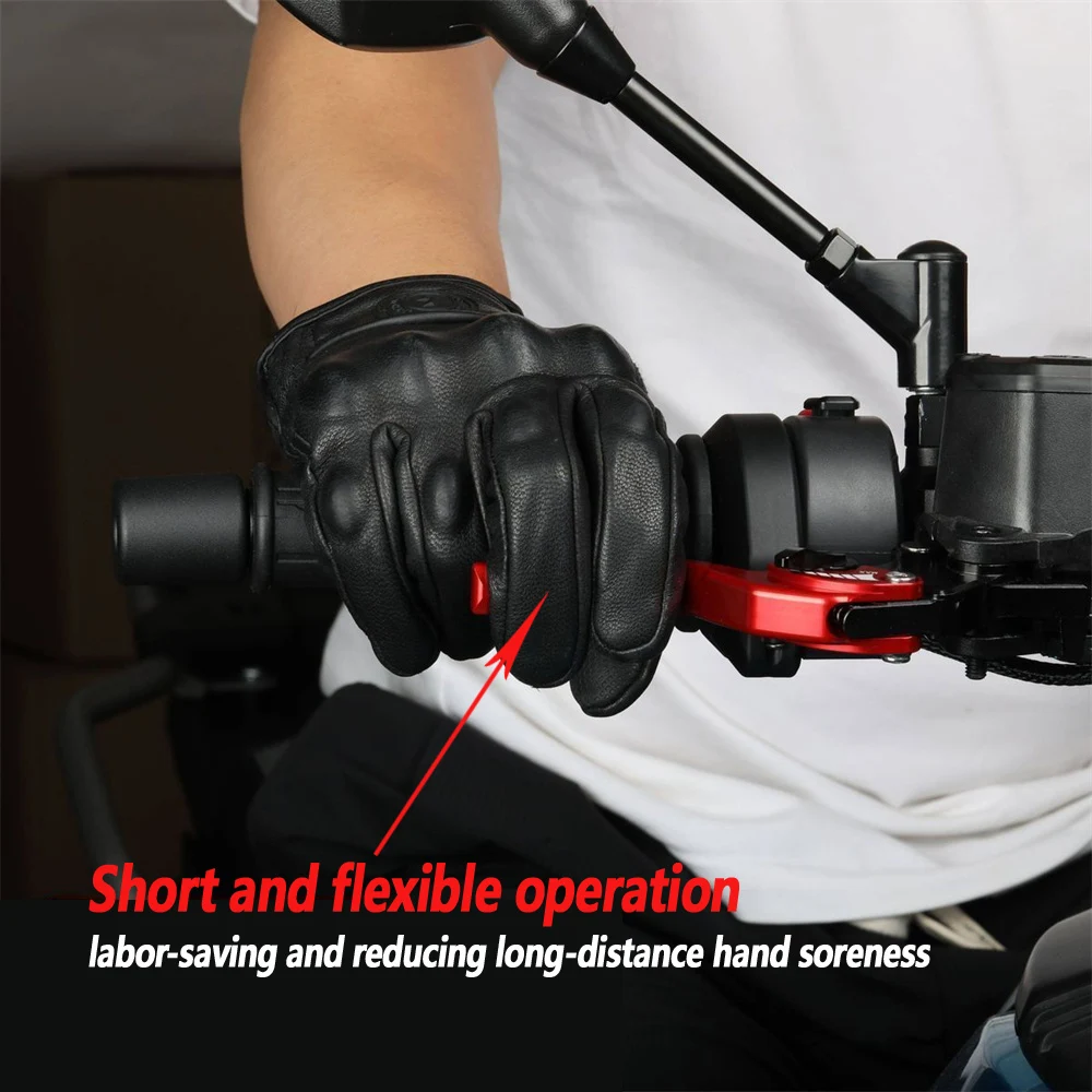 

Для VOGE RR660S: Рычаг тормоза на два пальца, легкое управление, алюминиевый сплав, тяга тормозной ручки