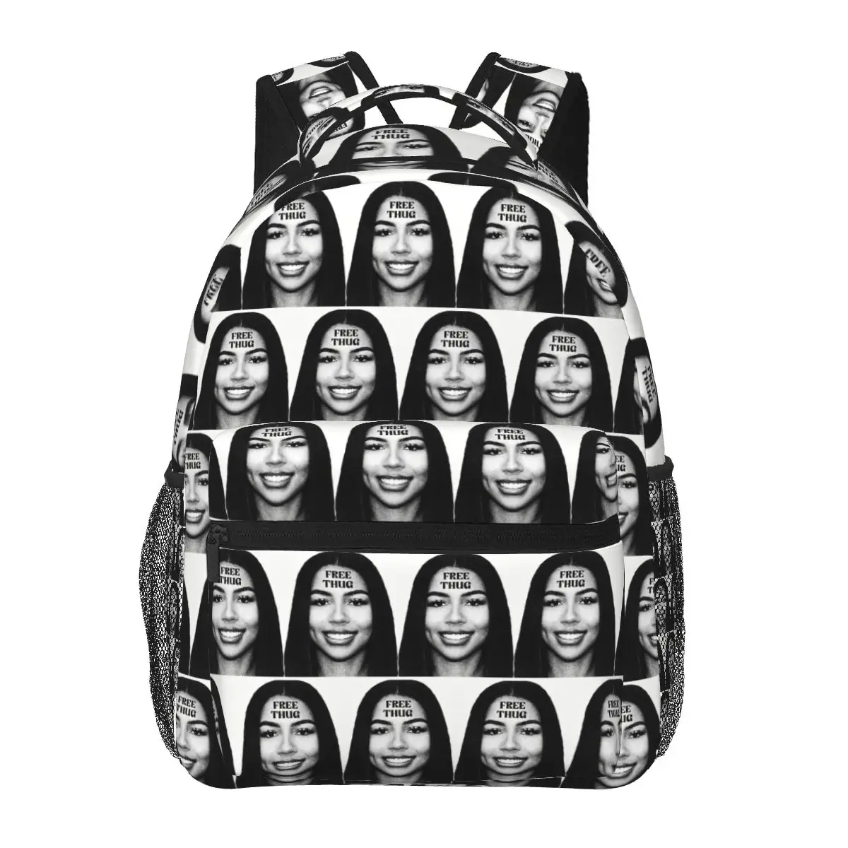 Mariah The Scientist Free Thug Rapper Star Backpacks Boys Girls Bookbag Students School Bags Cartoon Rucksack Shoulder Bag