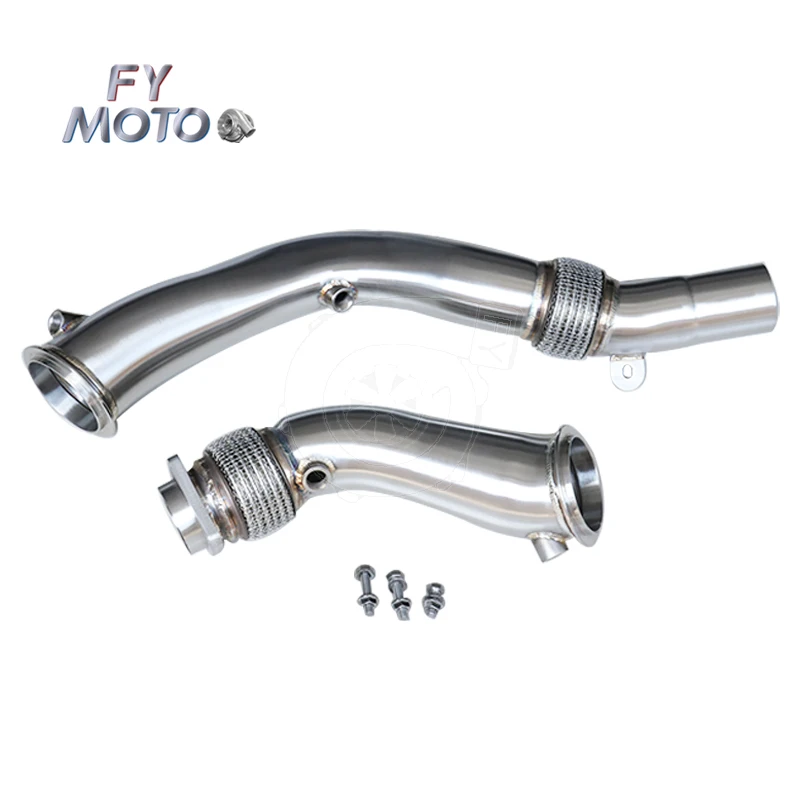 

Exhaust Downpipe for BMW F80 F82 M3 M4 S55 Downpipe with Flex Pipe 3 Inch