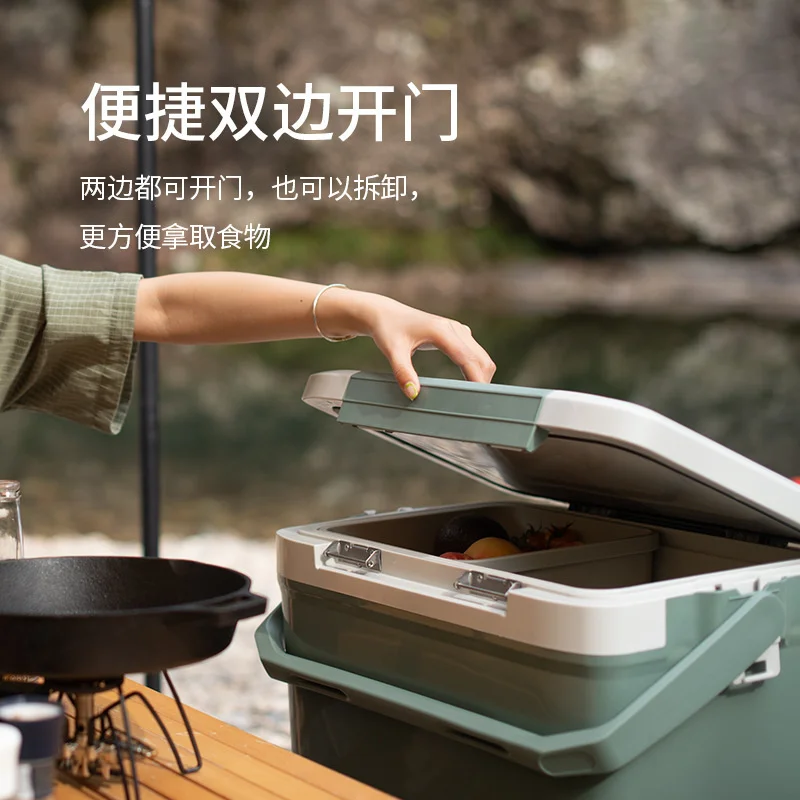 Naturehike Outdoor Portable Cooler Box Camping Refrigerator Food