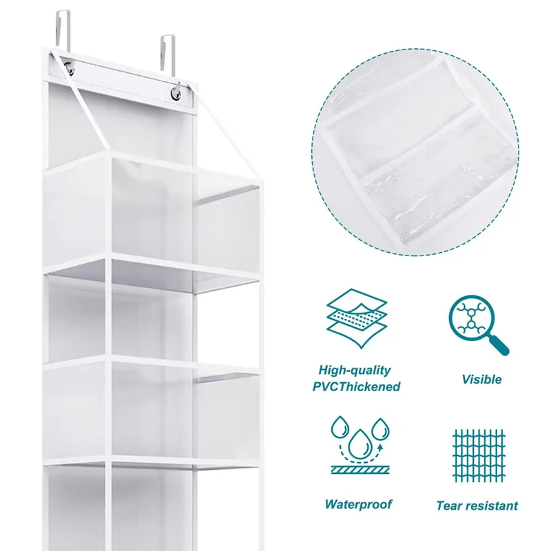 حقيبة التخزين غرفة تخزين المنزل الطبقات 4-Layer تخزين حقيبة للحمل خزانة تخزين الحمام تخزين المطبخ تخزين حقيبة للحمل #4