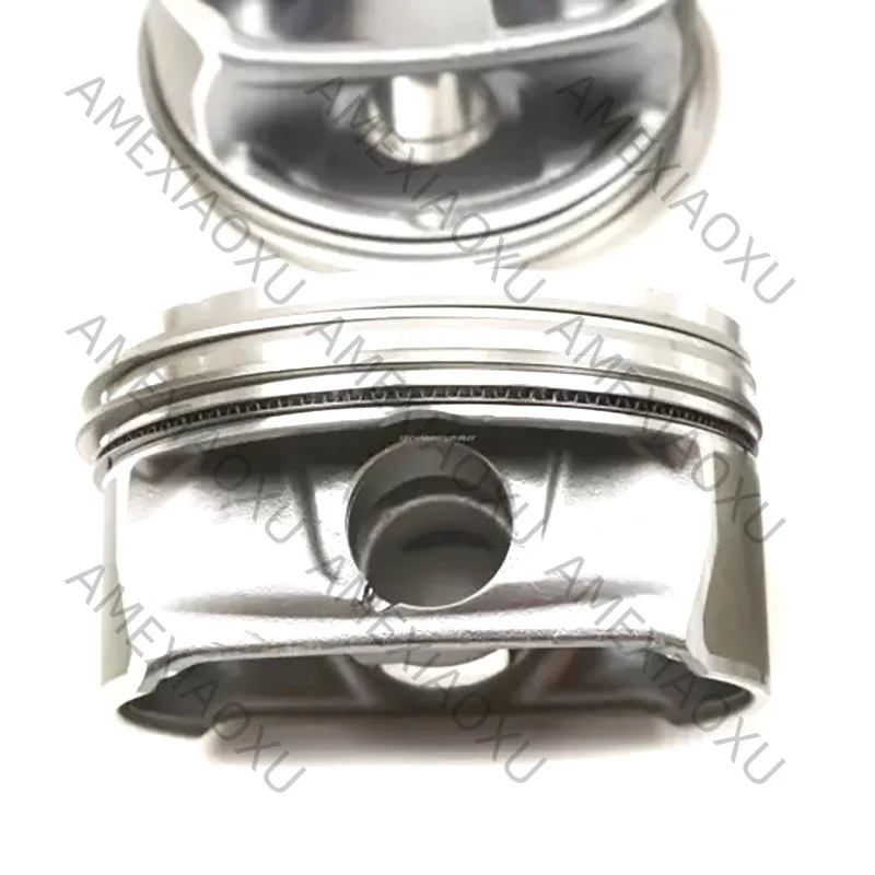 2720308917 6Pcs Piston and Ring Sets FIt For Mercedes C350 C350 E350 M272 3.5 A2720308917 AMEXIAOXU