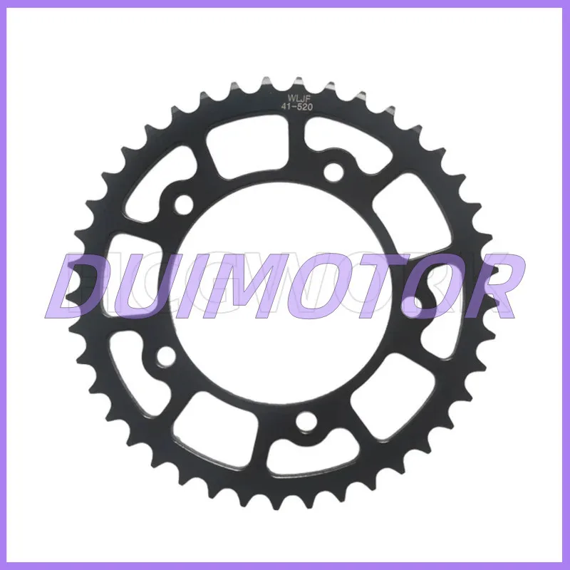 

Motorcycle Large Sprocket 41 / 43 Teeth for Colove 400x 500x ( Standard Version / Dual Swingarm Verison ) Genuine Parts