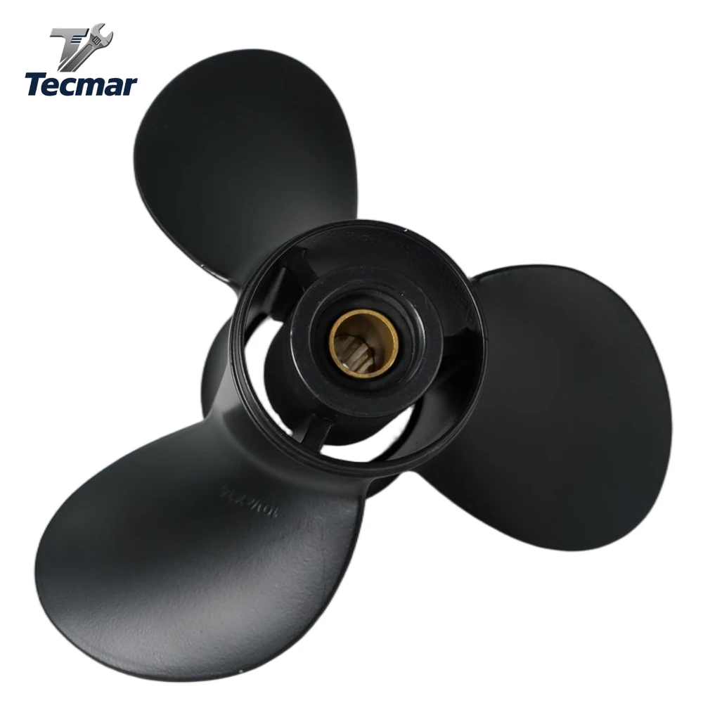

Outboard Propeller For Suzuki 20-30HP 10 1/4X14 Boat Motor Aluminum Alloy 3 Blade 10 Spline Screw Ship Marine Engine Part