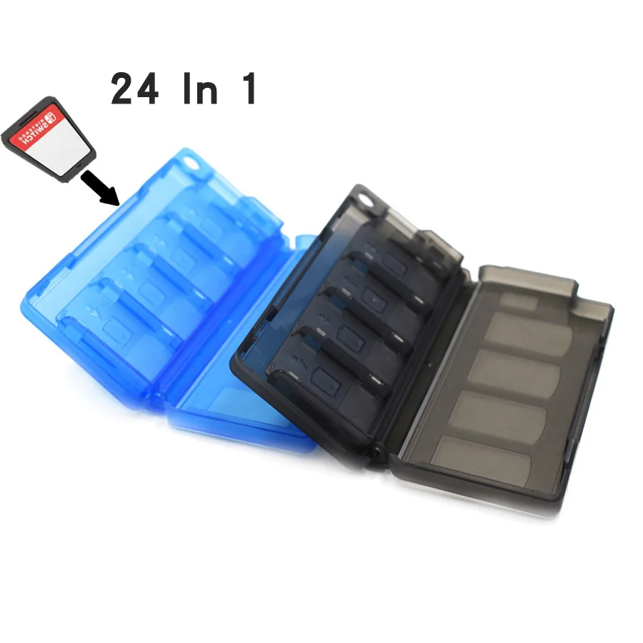 24 слота для мини-смартфона жесткий защитный чехол для хранения совместимый с Nintendo Switch OLED Lite картридж
