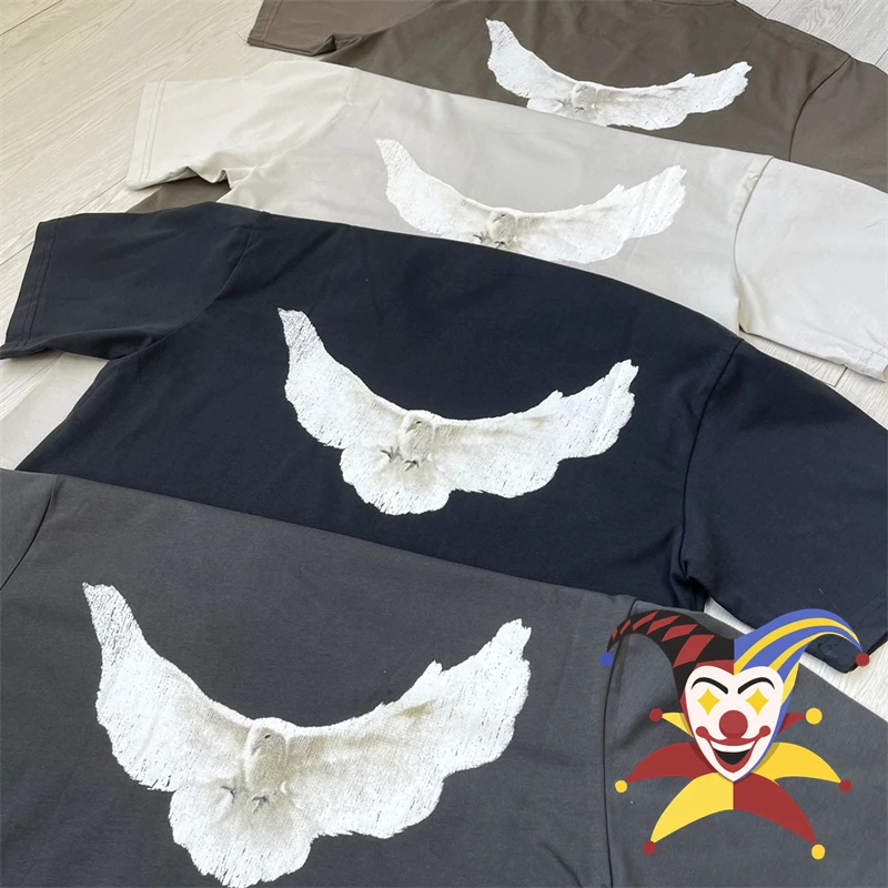 Season 6 YZY DOVE DONDA Kanye West T Shirt 1:1 Best Quality Men Women T-shirts Top Tee