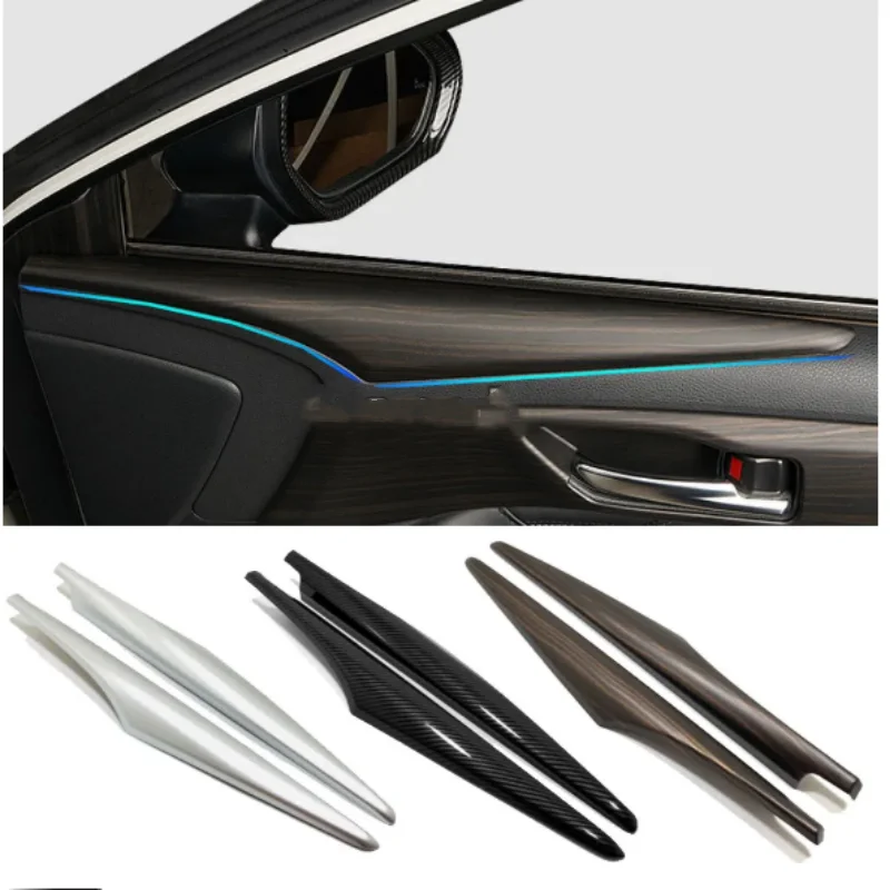 

3d Sticker For Toyota Avalon Xx50 2019 2020 2021 Car Body Door Frame Trim Panel Hoods Handle Bowl Armrest Parts 2pcs