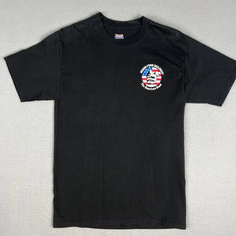 Grand Funk Railroad U.S. Flag Graphic T-Shirt