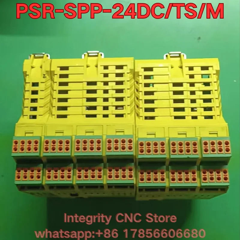 Second-hand PSR-SPP-24DC/TS/M safety module function test is normal