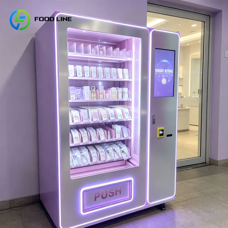 Facial Mask Vending Machine Beauty Skincare Products Automatic Self Service Retail Dispenser Customized