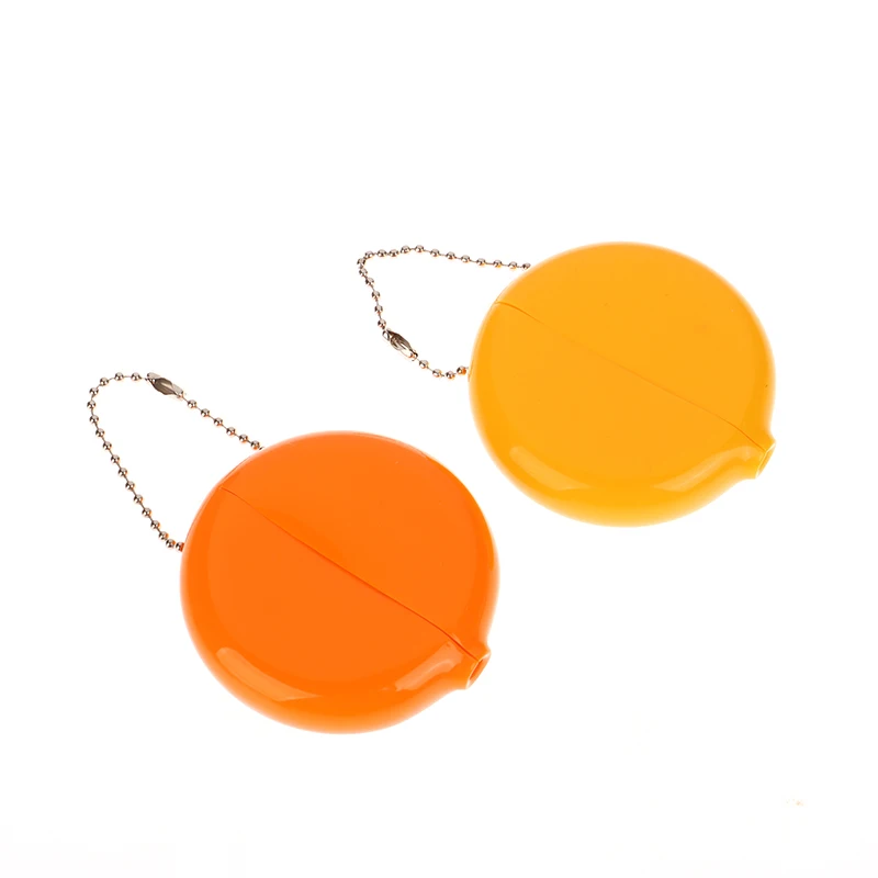 Silicone Mini Round Coin Holder Case Coin Purses Women Girls Fashion Coin Purse Wallet For Kids Women Ladies Candy Color