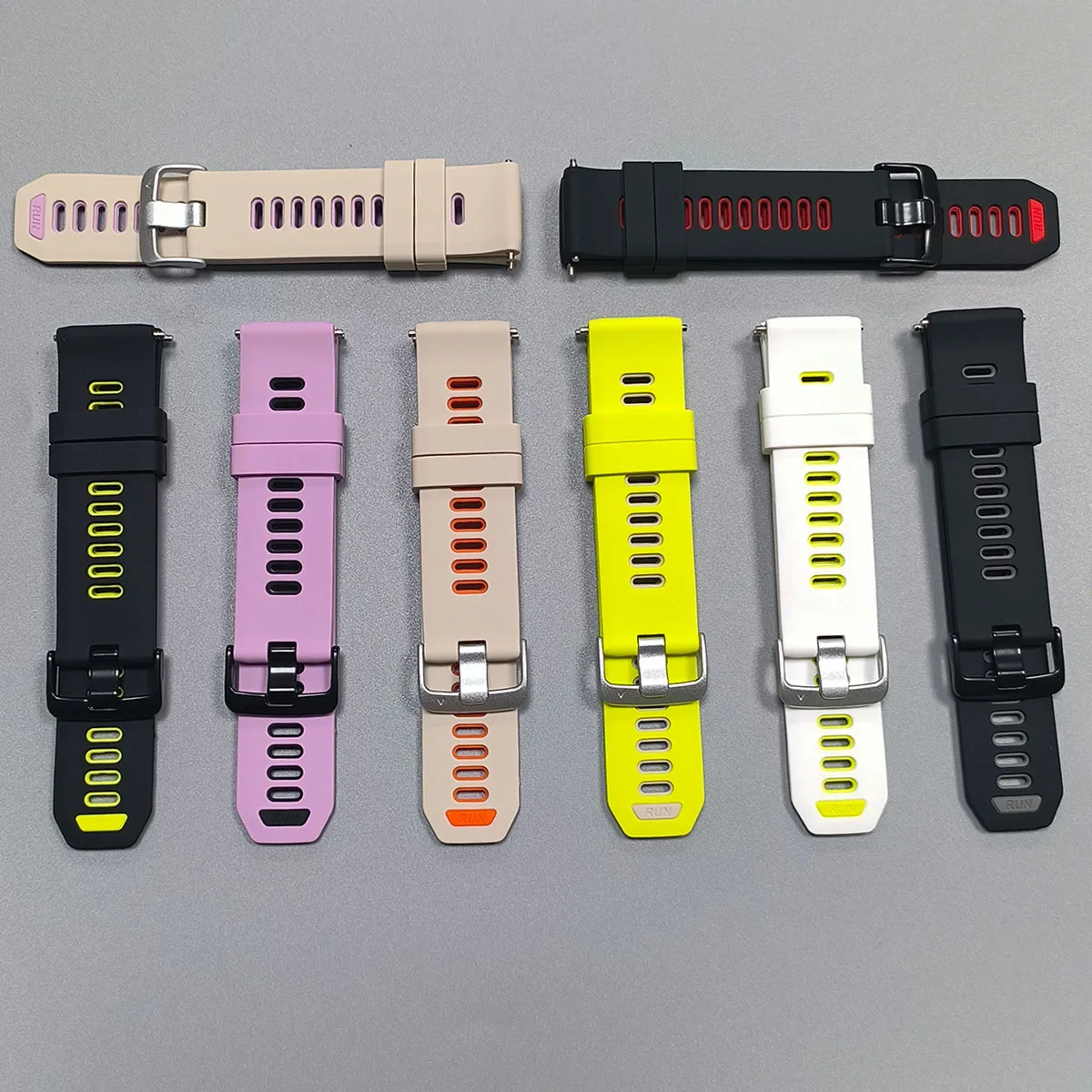 22 mm Ersatzarmband für Garmin Forerunner 970 965 955 Solar 945 935 745 QuickFit Silikonband für offizielle Garmin-Armbänder