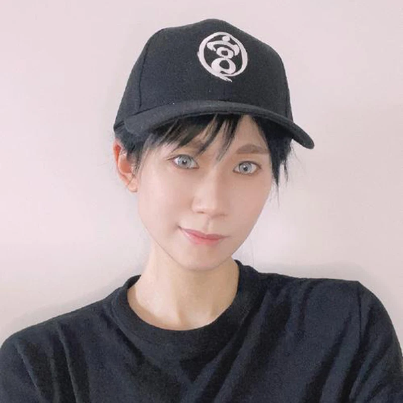 Anime Miya Atsumu Cosplay Baseball Cap Miya Osamu Role-playing Black Summer Adult Embroidery Hat Unisex Accessories Props