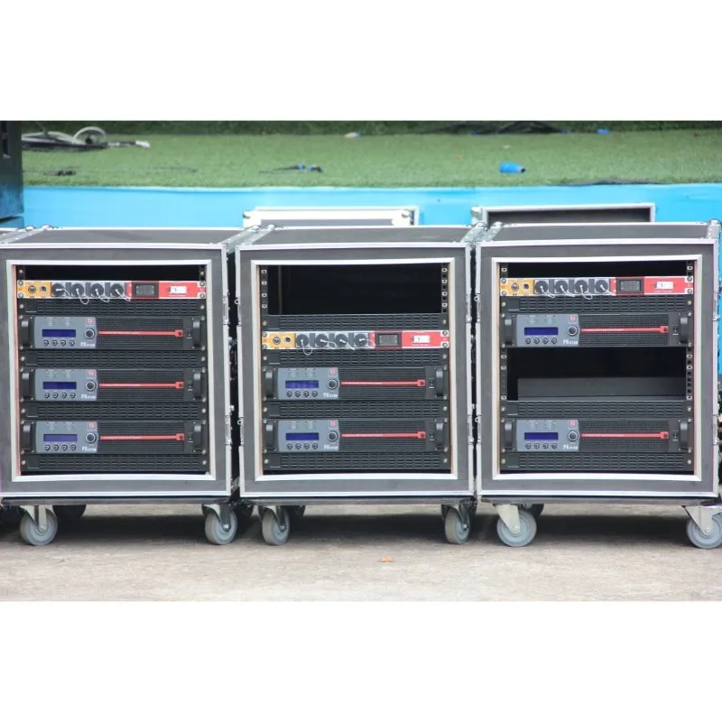4-Channel Digital DSP Amplifier Professional Power for Stage Sound System