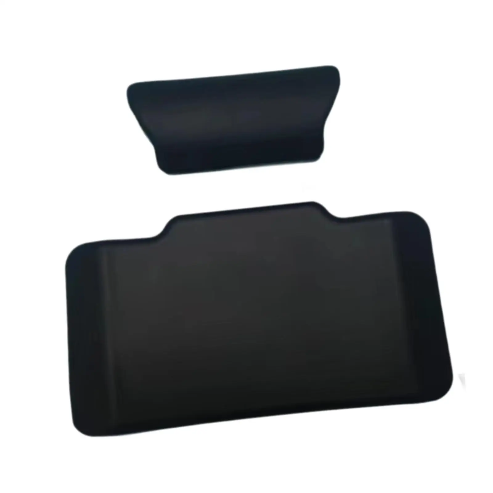 Motorbike Rear Cushion Shockproof PU Sponge Backrest Pad for Adventure Travel Passenger Seat Comfort