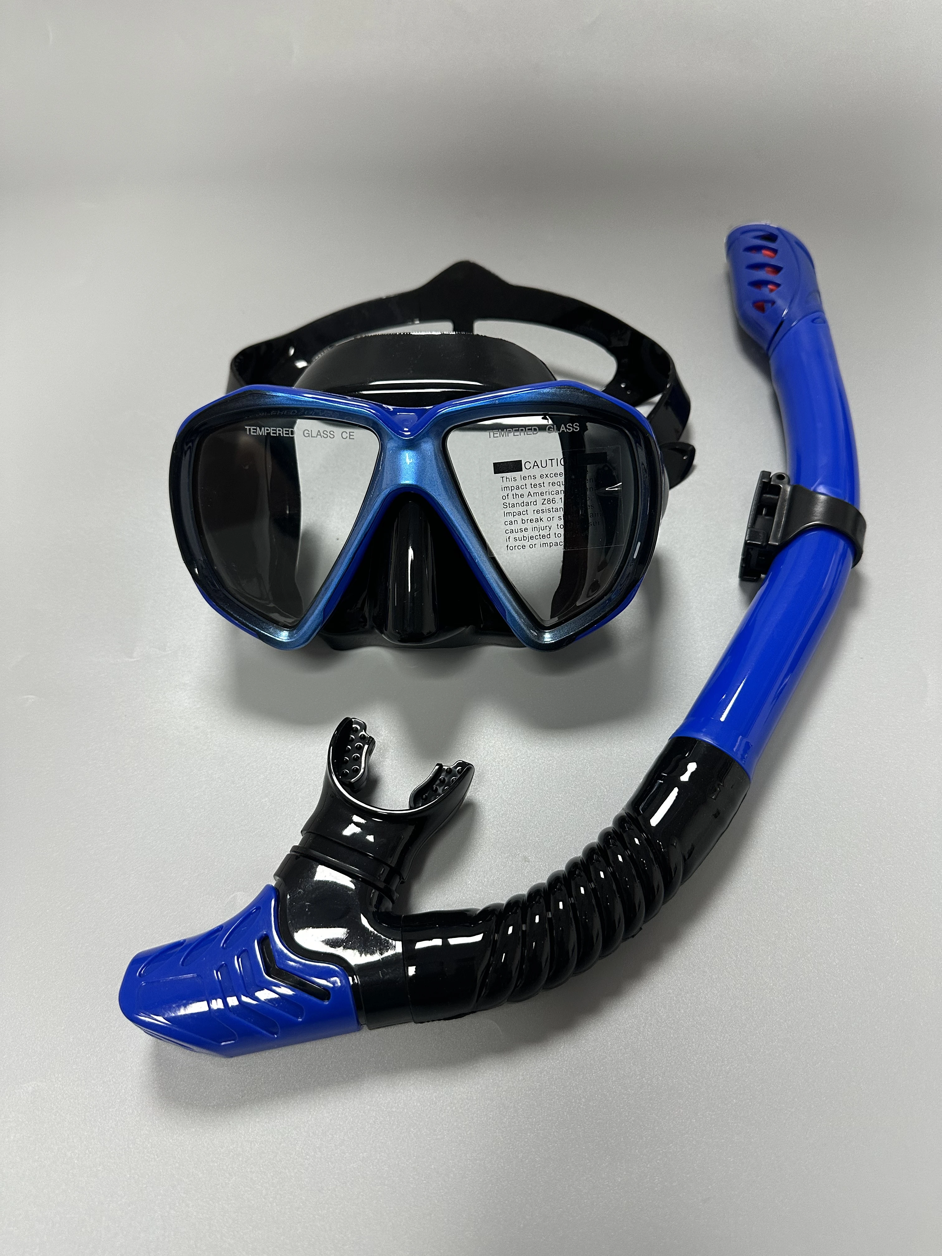 QYQ Professionelle Tauchmasken Schnorchelset Erwachsene Silikonrock Brille Brille Tauchmaske – Detail 2