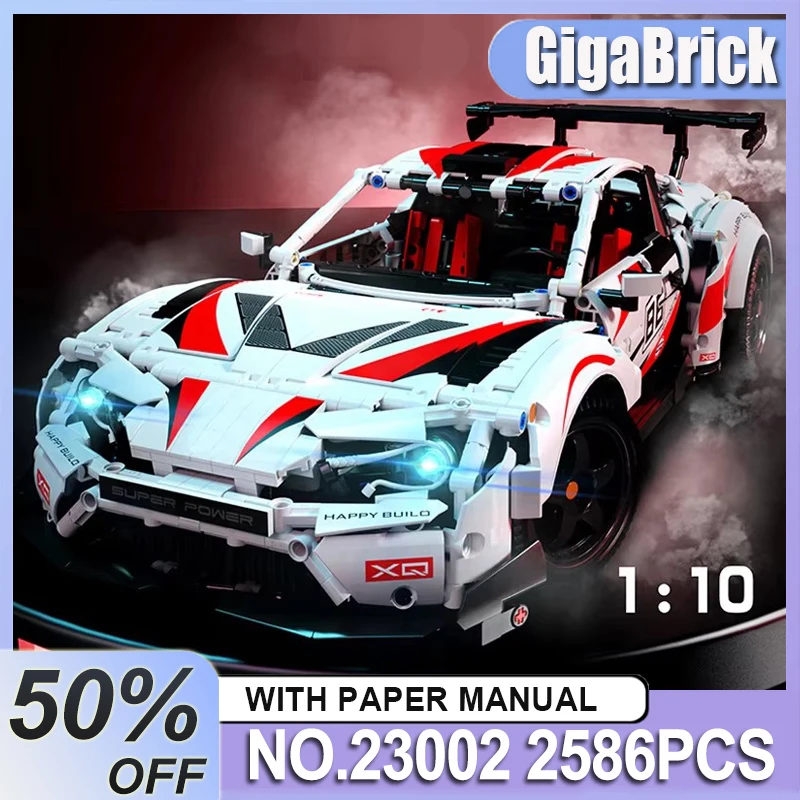 

MOC 23002, высококачественные технические GT86 супер спортивный автомобиль, строительные блоки, гоночный автомобиль, кирпичи, головоломки, сборные игрушки, рождественские подарки