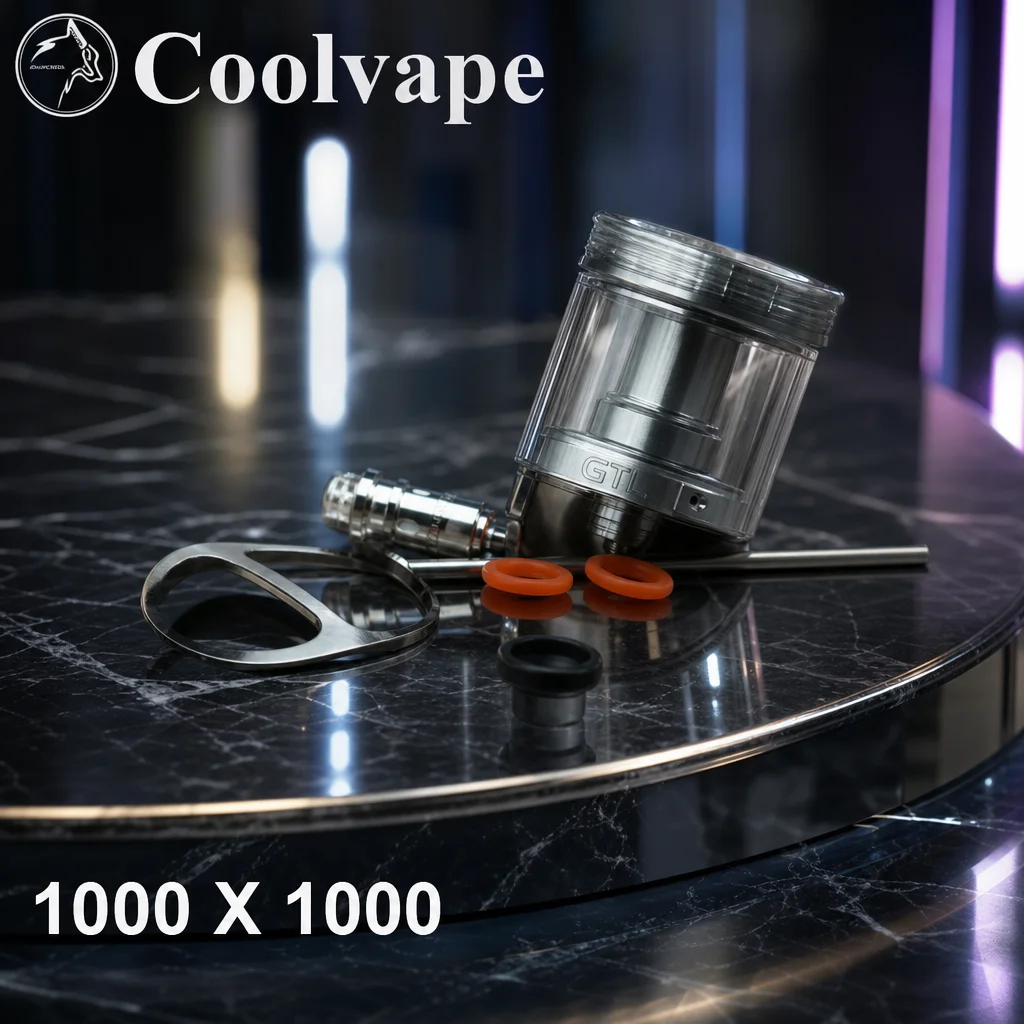 Wolfcoolvape 510 Adapter for 24mm Vape Tanks, RDA/RTA Accessories, 304 Stainless Steel, 4ml Capacity Juice Tank Adapter