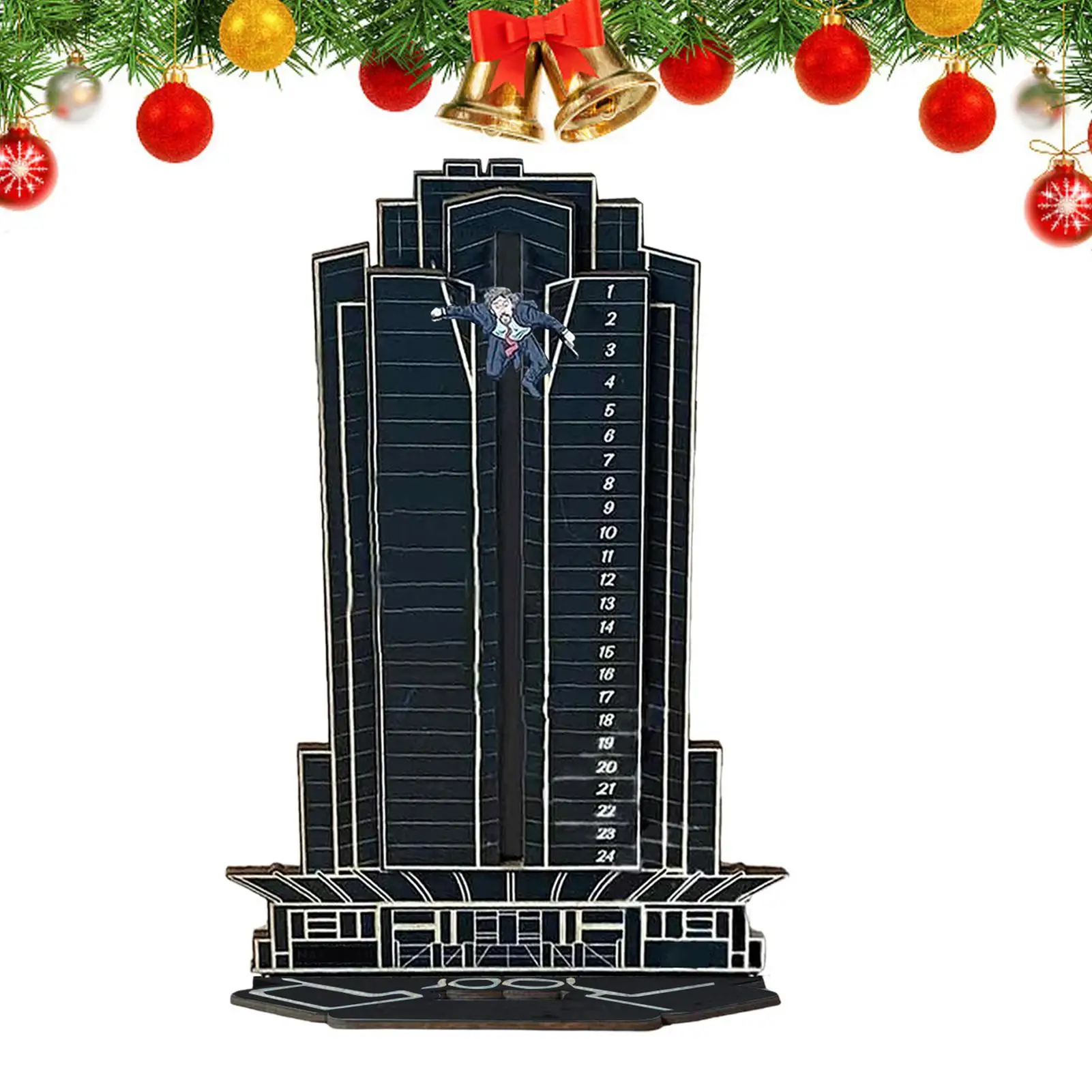 Movie Figure Countdown Calendar 24 Day Christmas Countdown Calendar Holiday Party Supplies For Room School Offices Dormitory