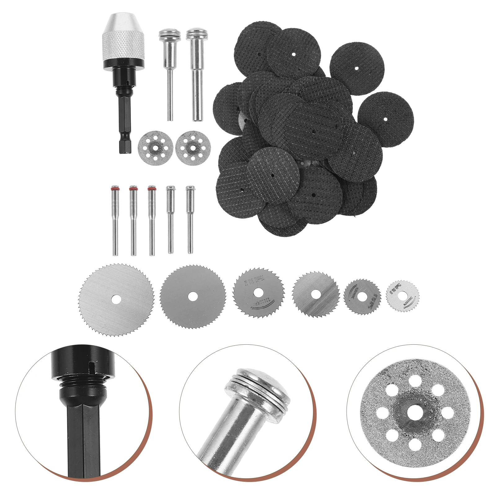 

Cut Off Kit Glass Cutting Disc Rotary Tool Rotary Tool Accessory Accessory Stone Plastic Angle Grinder Discs Wheel