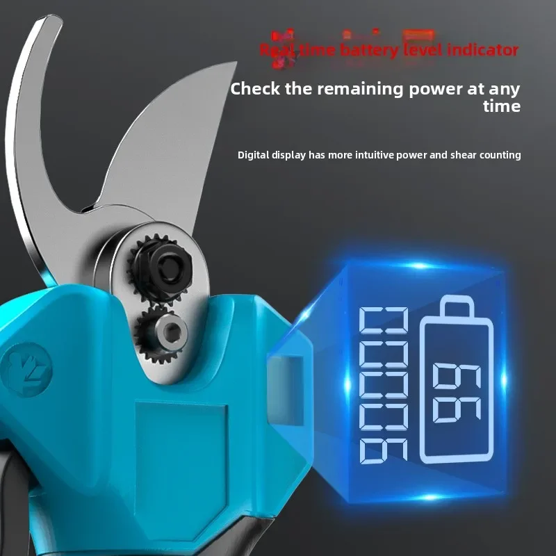 Electric Pruning Shears for Fruit Trees, Rechargeable Branch Cutter, Lithium Battery Pruning Shears, Garden , Pruning Tool