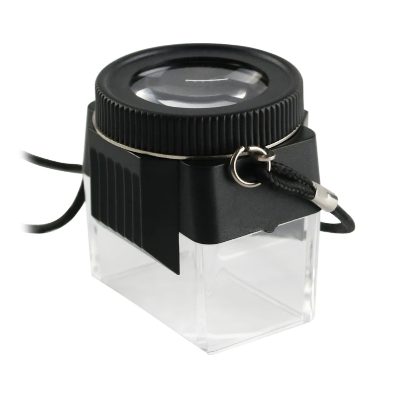 10X Watchmaker Jewelery Loupe-Portable Mini Glass Magnifier Eye-Loupe Dropship