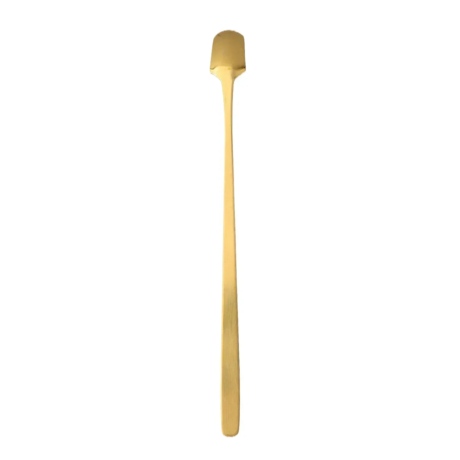 17/15cm Long Handle Coffee Stirrers Spoon New Stainless Steel Gold Silver Spoon Teaspoon For Kitchen Bar Drinks Muddler Stirrer