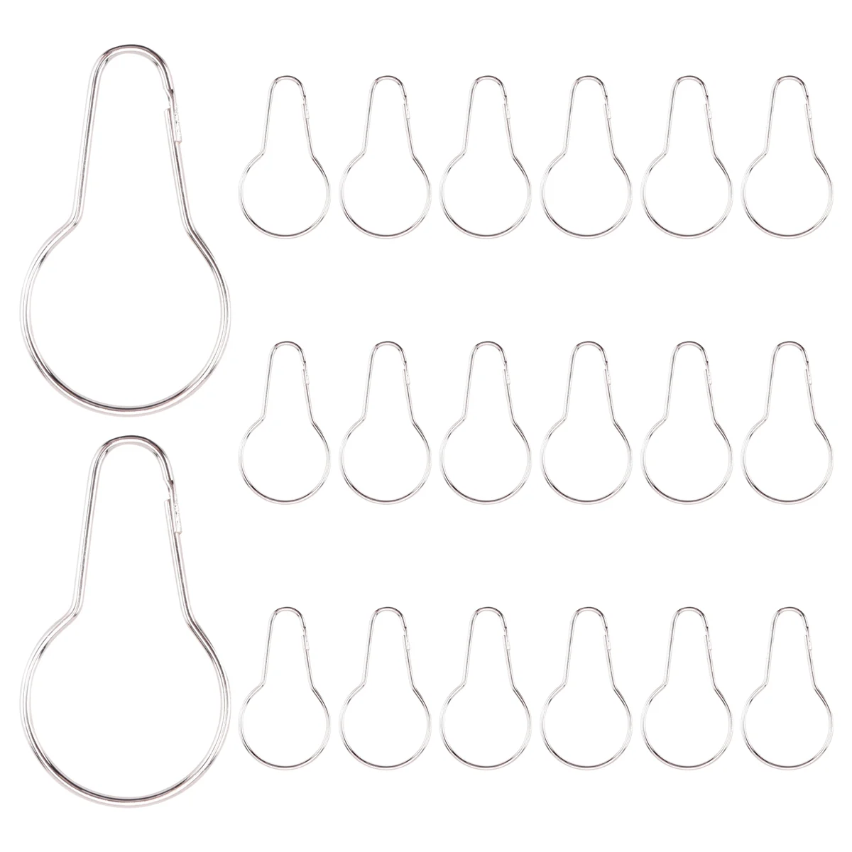 New 20Pcs Fishing Swivel Snapper Release Clip with Ring Offshore Planer Board Mast Downrigger