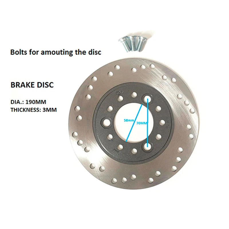 

Тормозной диск для электрического скутера и мотоцикла 190 мм
