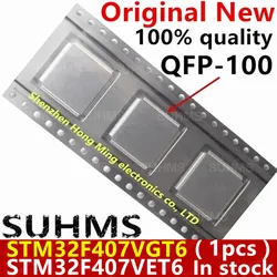 (1piece) 100% New STM32F407VET6 STM32F407VGT6 STM32F407 VET6 STM32F407 VGT6 QFP-100