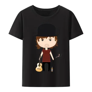 خواكين سابينا قمصان رجالية نسائية قصيرة الأكمام أزياء الكرتون الرسم تي شيرت الهيب هوب الموسيقى أناقة الشارع قمم تي شيرت رجالي أفضل 10 تيشيرتات مبيعا من خواكين سابينا - رقم 1