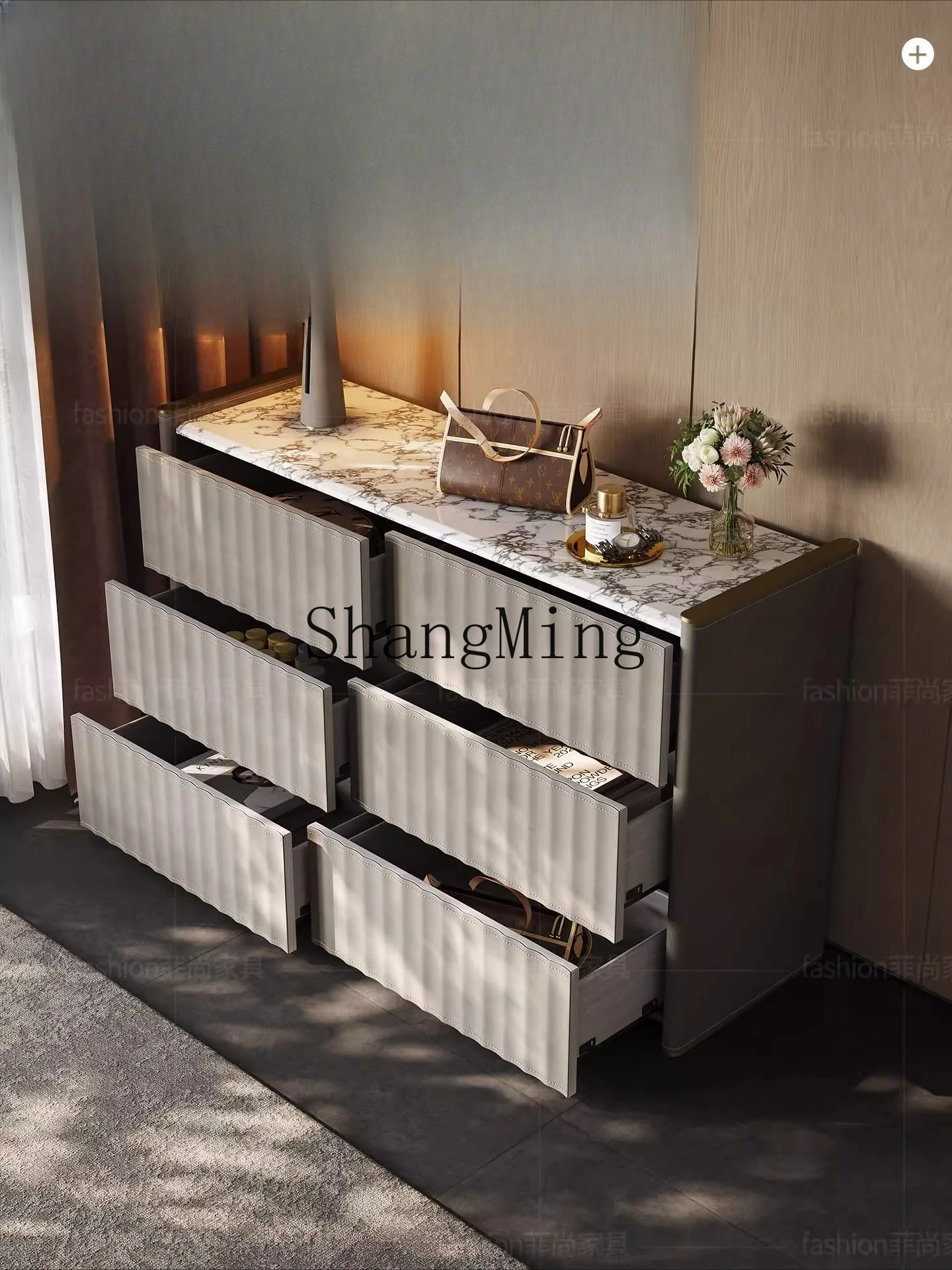 خزانة تخزين DHY، خزانة تخزين بجانب السرير، درج على الحائط، صندوق صلب لغرفة المعيشة المنزلية