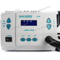 1000W 220V QUICK  heat gun lead free hot air soldering station microcomputer temperature Rework Station