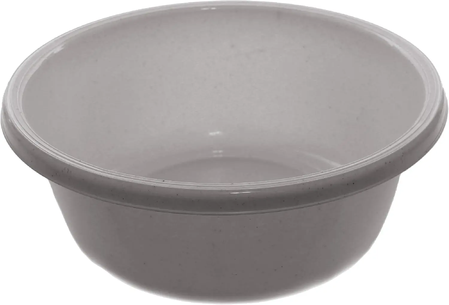 

Круглая пластиковая раковина белого цвета с точками для домашнего использования и использования на улице