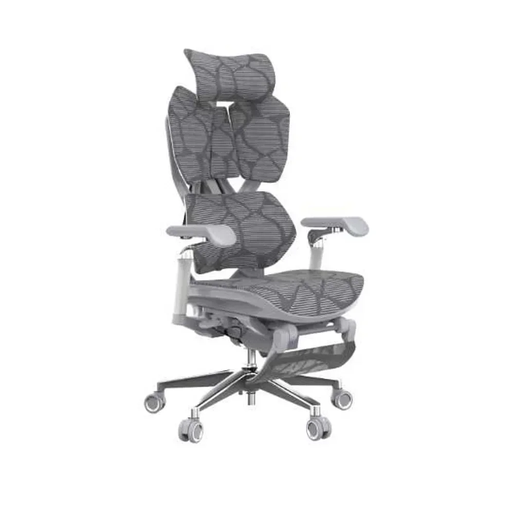 Office Chair with Footrest, Modern Minimalist Gaming Chair, Height-adjustable, Suitable for Home or Office