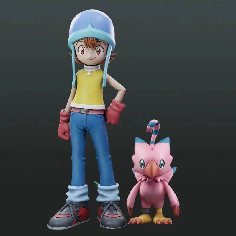 

In Stock Anime Peripheral Series La Eight Characters And Pets Series Models Figurines Desktop Decorations Collec Holiday Gifts