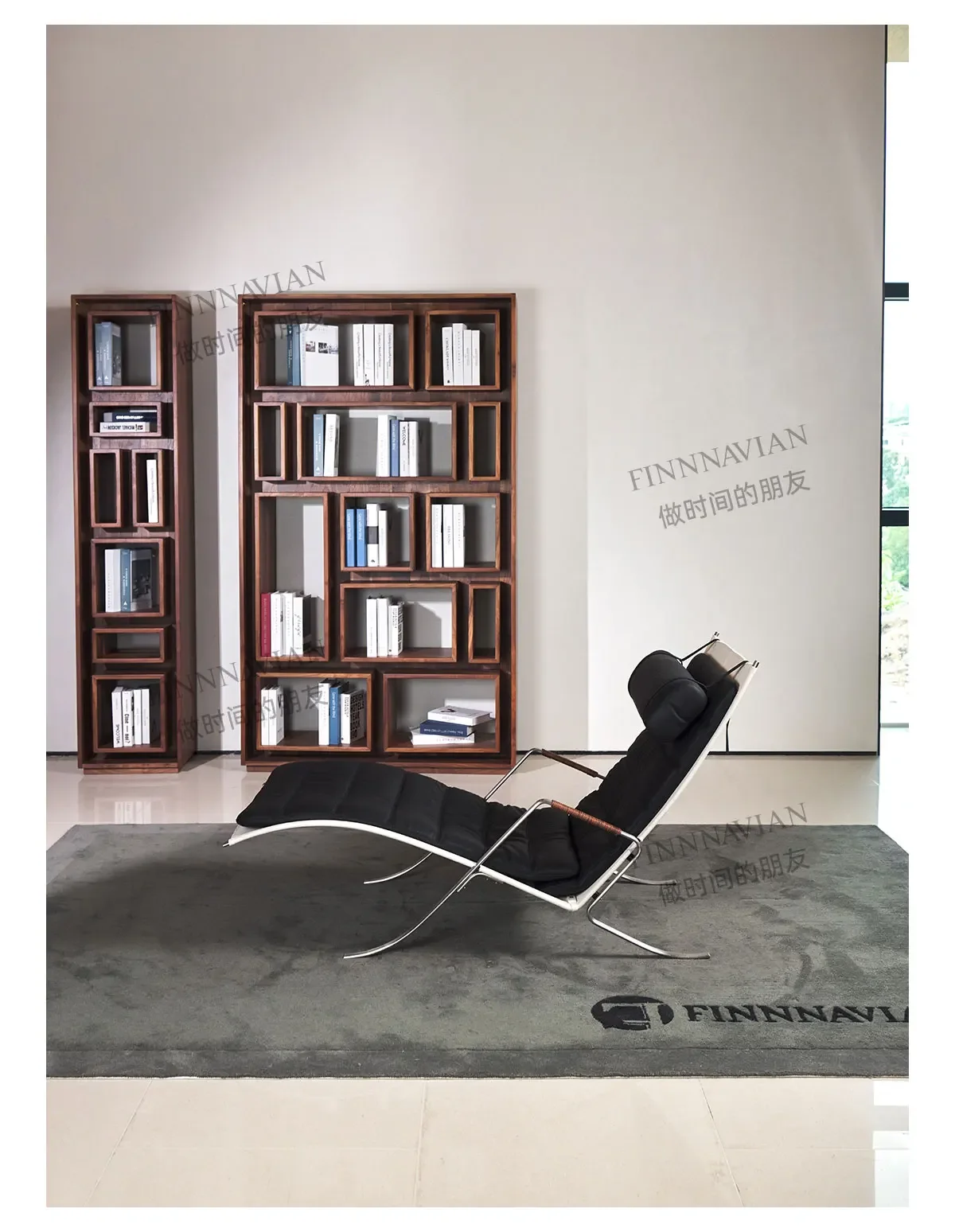 كرسي أريكة فردي إيطالي شمالي، كرسي صالة غير رسمي مصمم